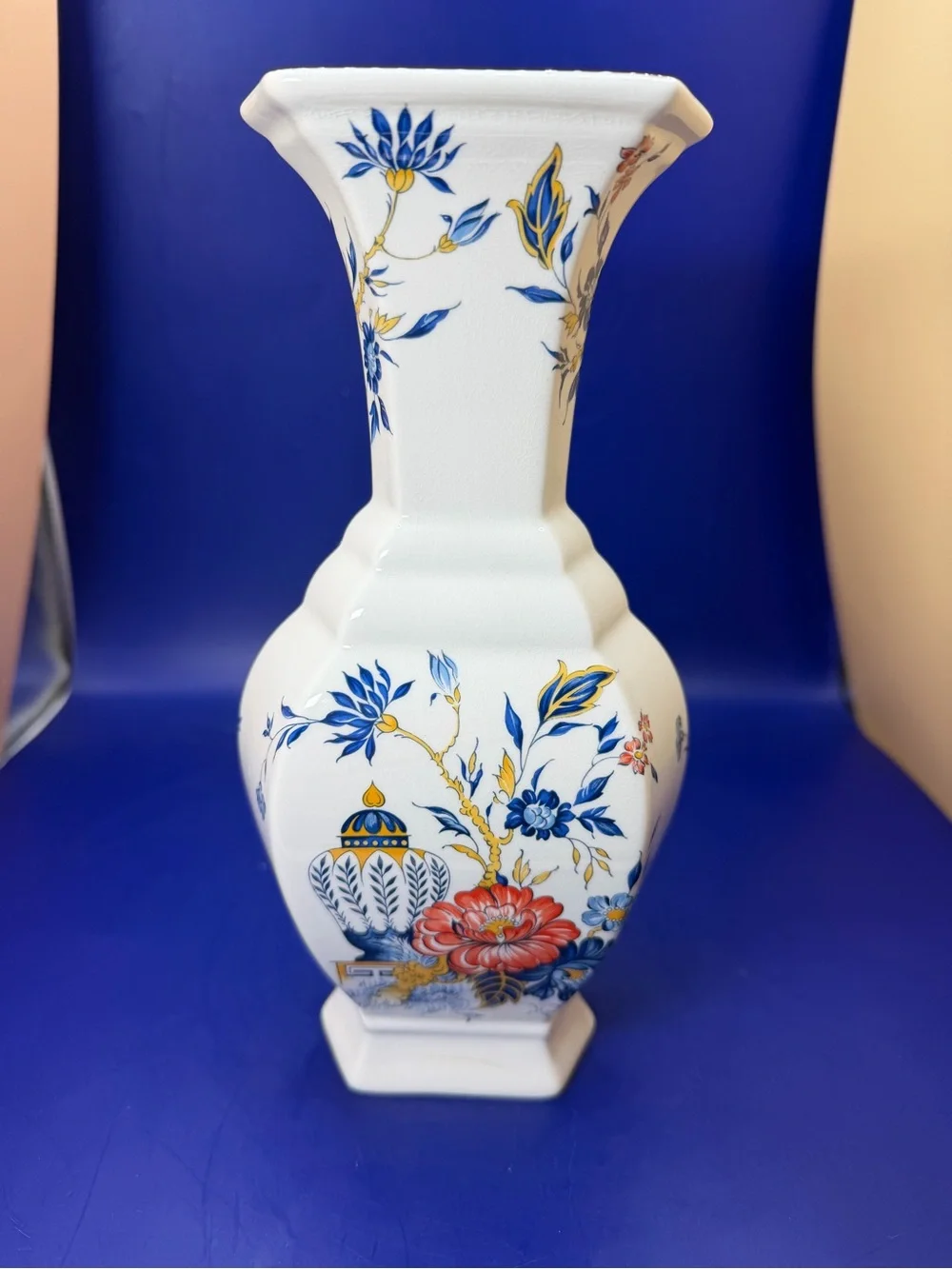 Crown Staffordshire Penang Vase. Fine Bone China.